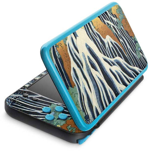 Hiroshige Kirifuri Falls in Kurokawa Mountain Nintendo 2DS XL (2017) Skin